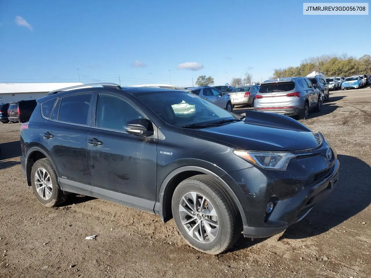 JTMRJREV3GD056708 2016 Toyota Rav4 Hv Xle