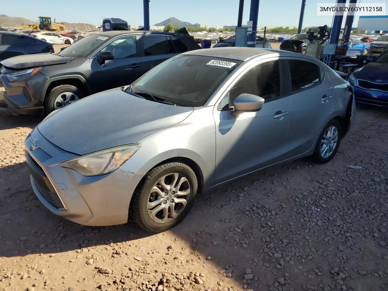 3MYDLBZV6GY112158 2016 Toyota Scion Ia