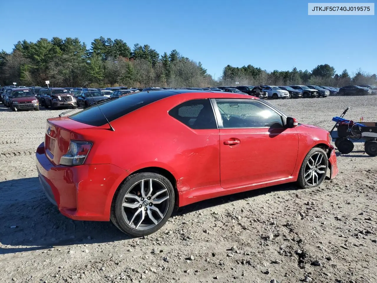 JTKJF5C74GJ019575 2016 Toyota Scion Tc