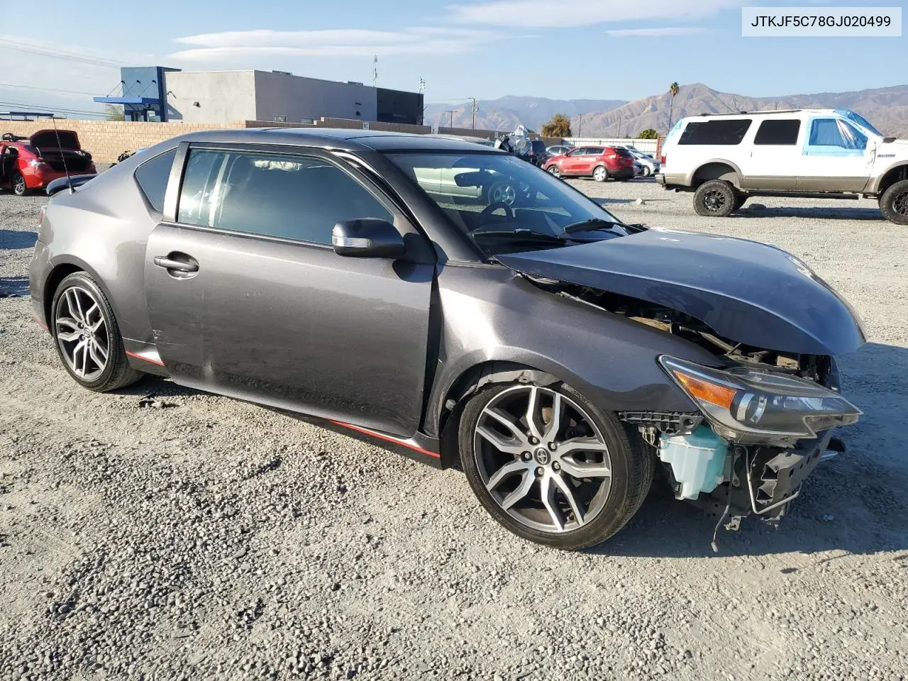 JTKJF5C78GJ020499 2016 Toyota Scion Tc