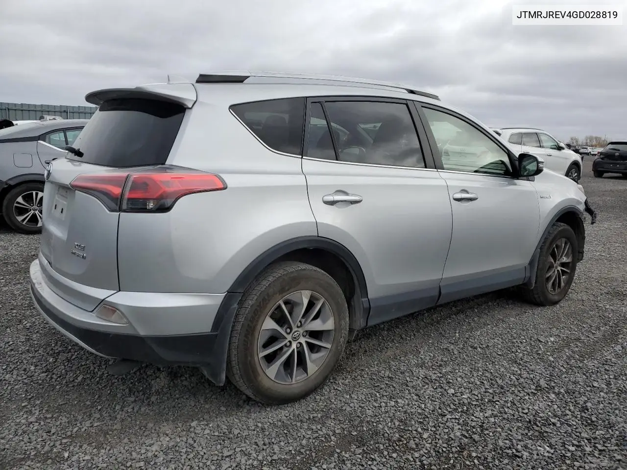 JTMRJREV4GD028819 2016 Toyota Rav4 Hv Xle
