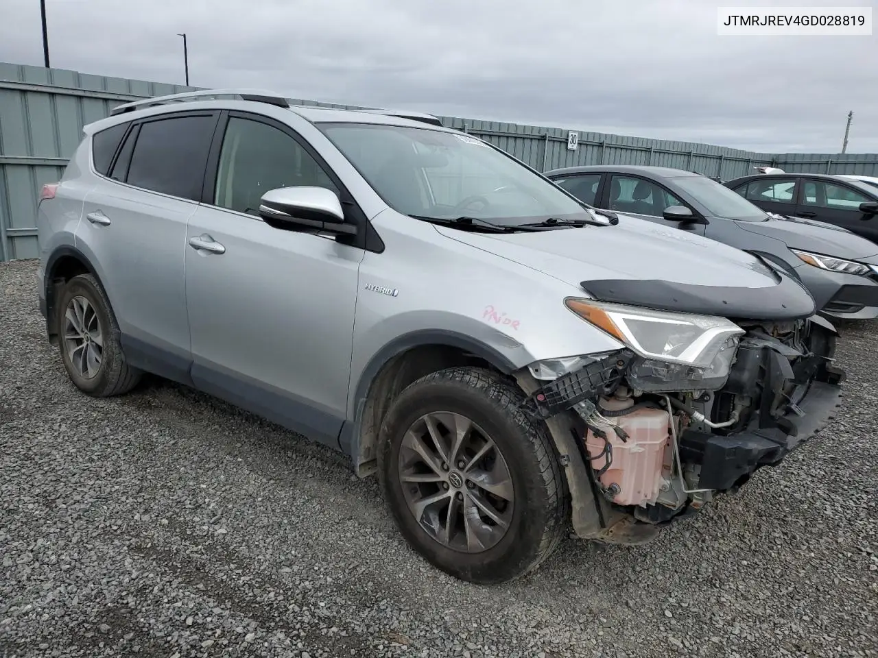 JTMRJREV4GD028819 2016 Toyota Rav4 Hv Xle