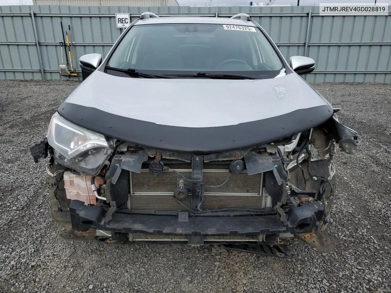 JTMRJREV4GD028819 2016 Toyota Rav4 Hv Xle
