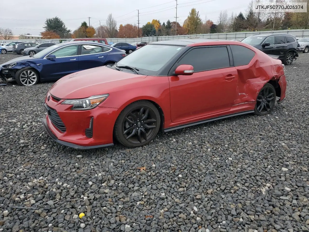 JTKJF5C77GJ026374 2016 Toyota Scion Tc