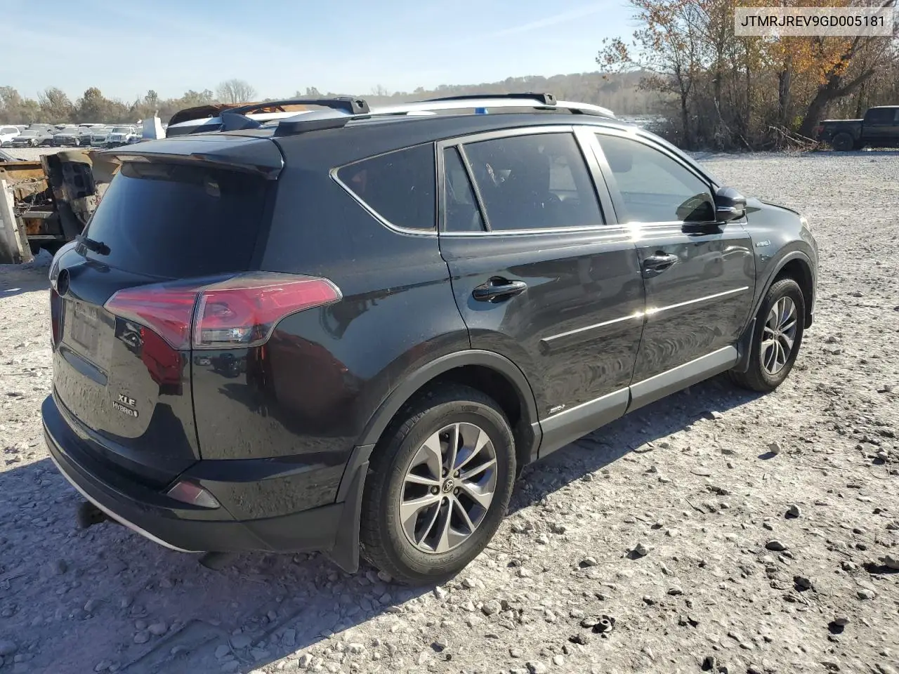 JTMRJREV9GD005181 2016 Toyota Rav4 Hv Xle