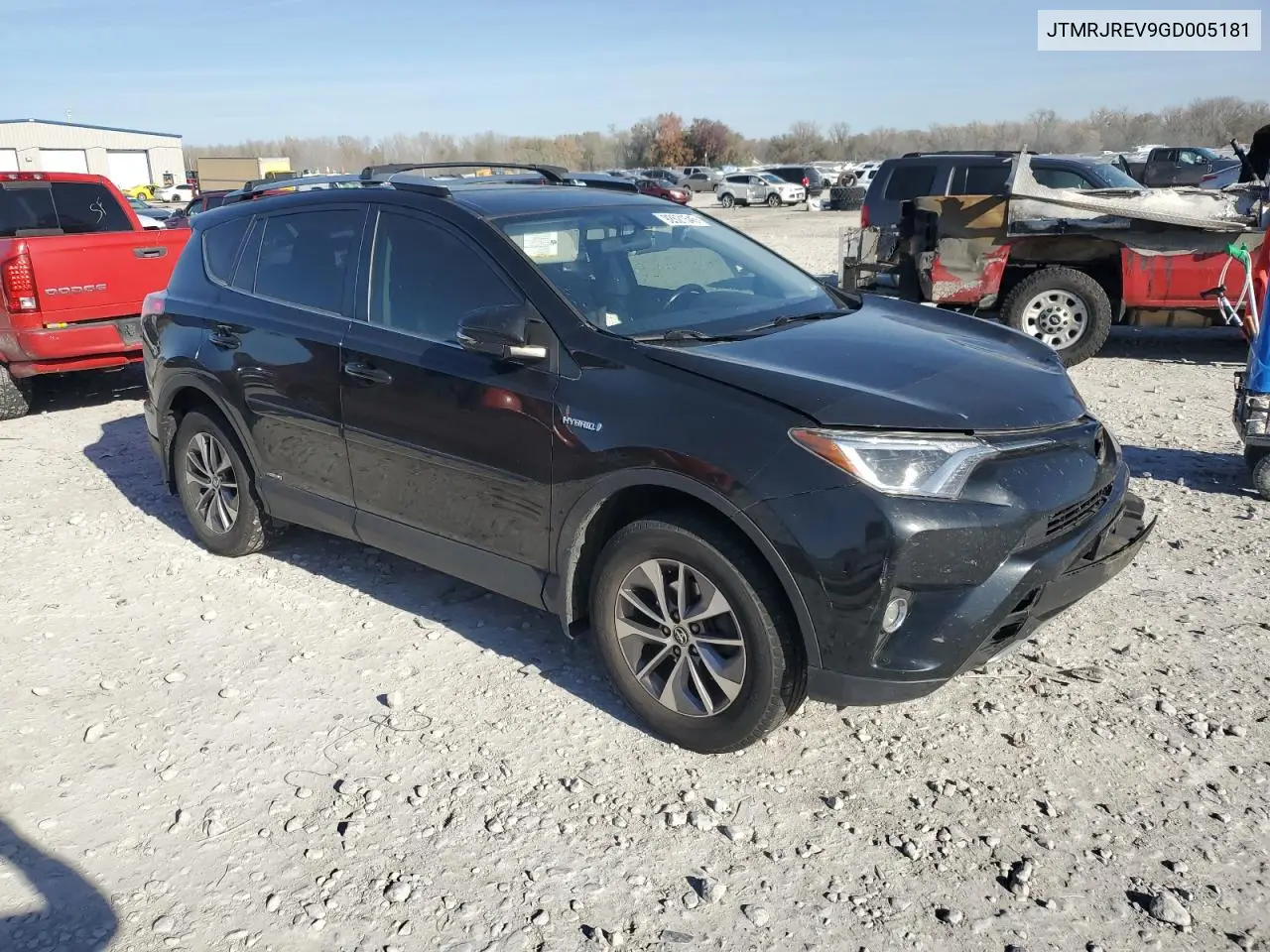 JTMRJREV9GD005181 2016 Toyota Rav4 Hv Xle