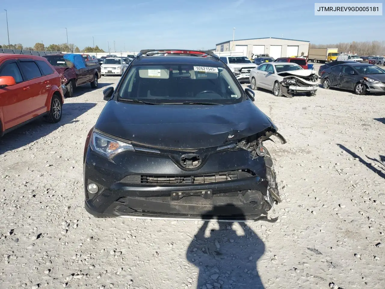 JTMRJREV9GD005181 2016 Toyota Rav4 Hv Xle