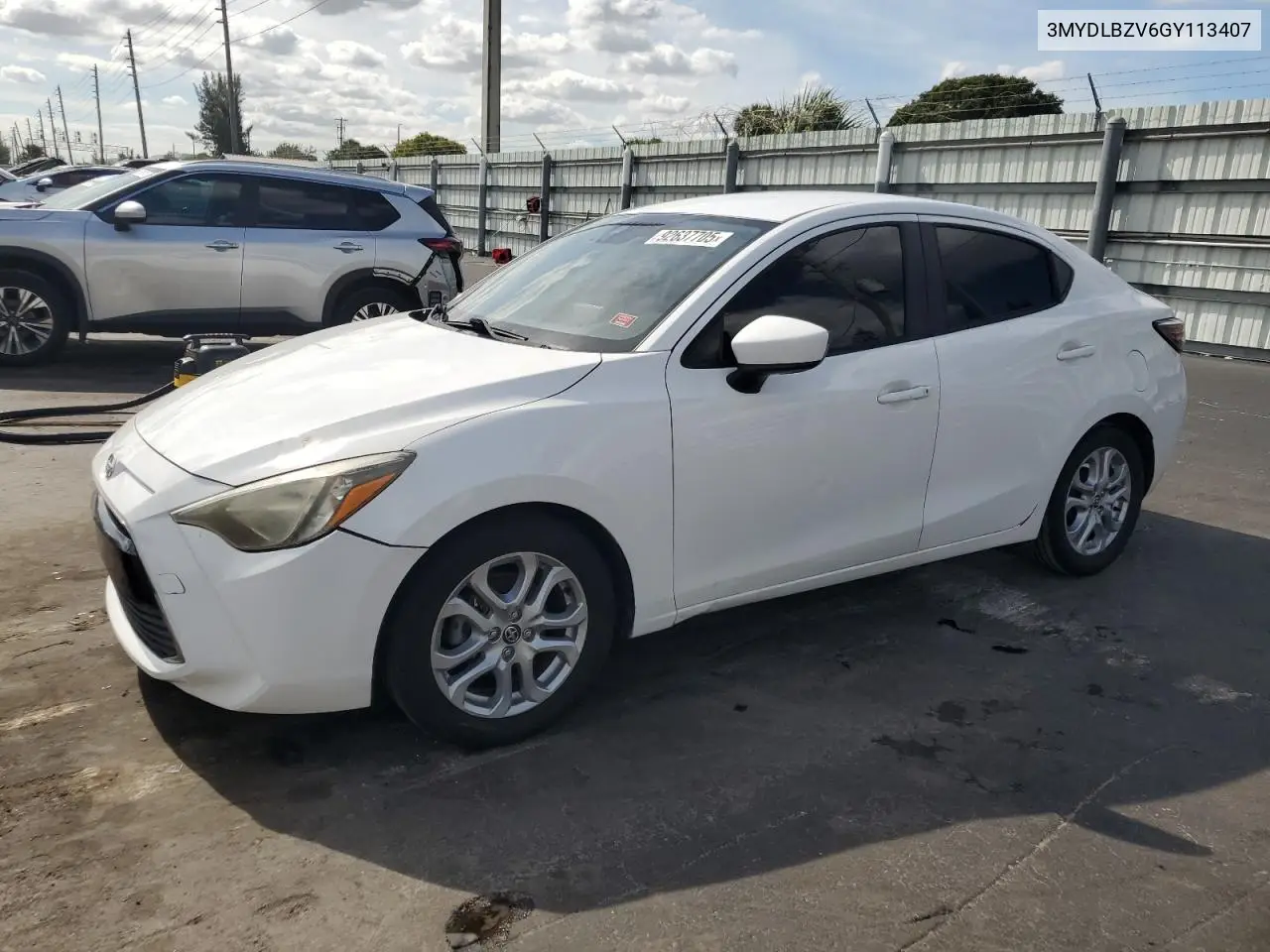 3MYDLBZV6GY113407 2016 Toyota Scion Ia