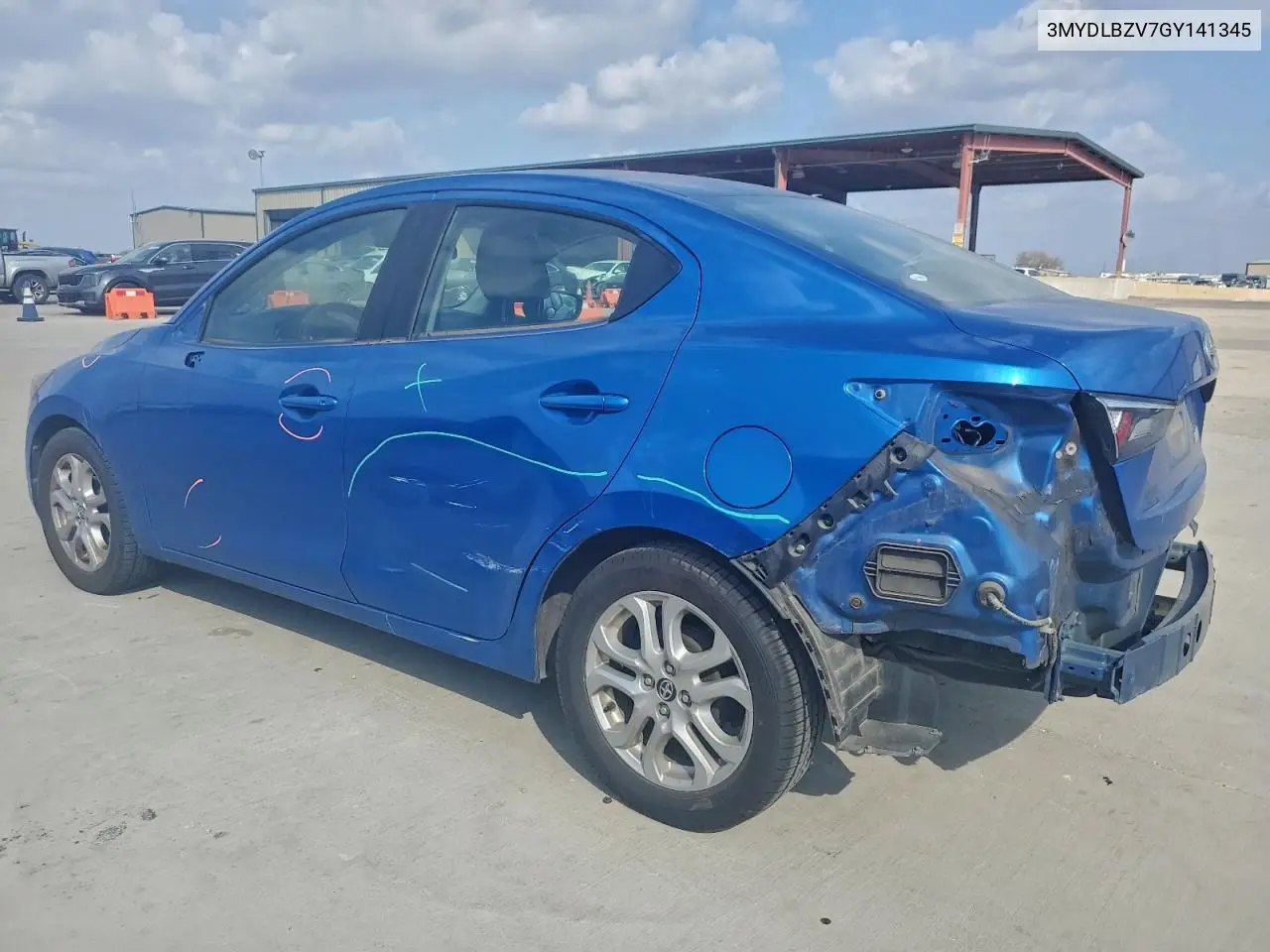3MYDLBZV7GY141345 2016 Toyota Scion Ia
