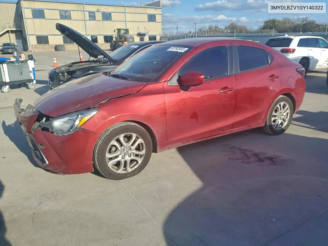 3MYDLBZV1GY140322 2016 Toyota Scion Ia