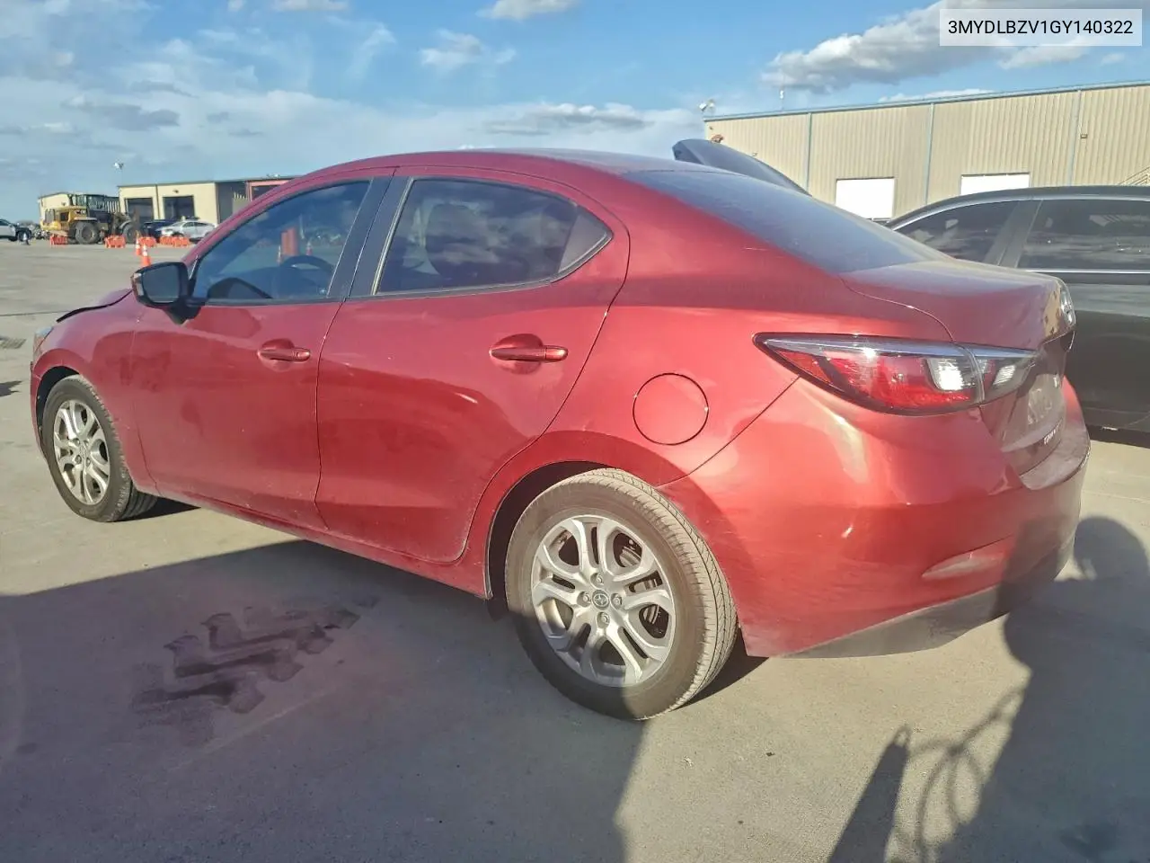 3MYDLBZV1GY140322 2016 Toyota Scion Ia