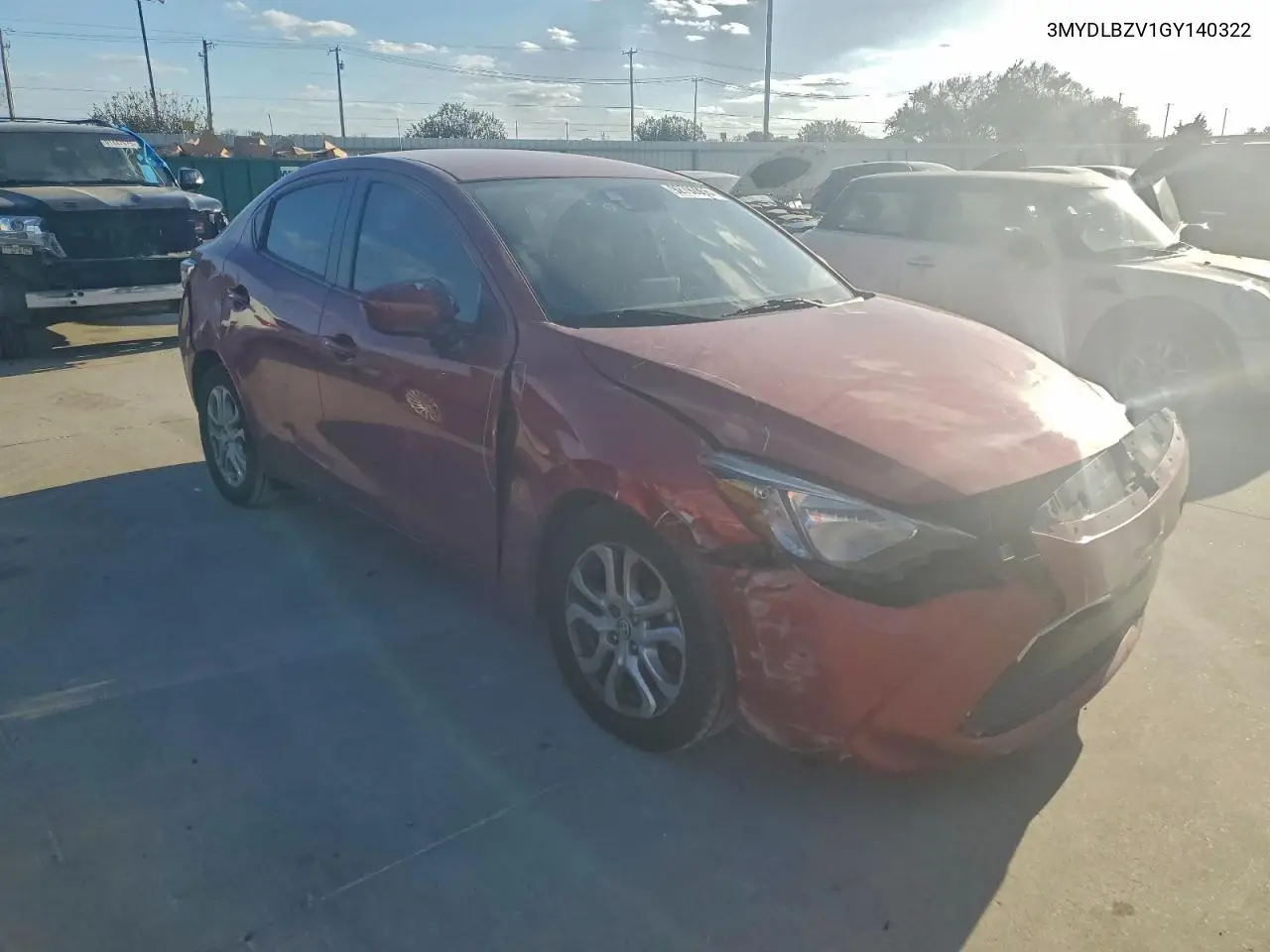 3MYDLBZV1GY140322 2016 Toyota Scion Ia