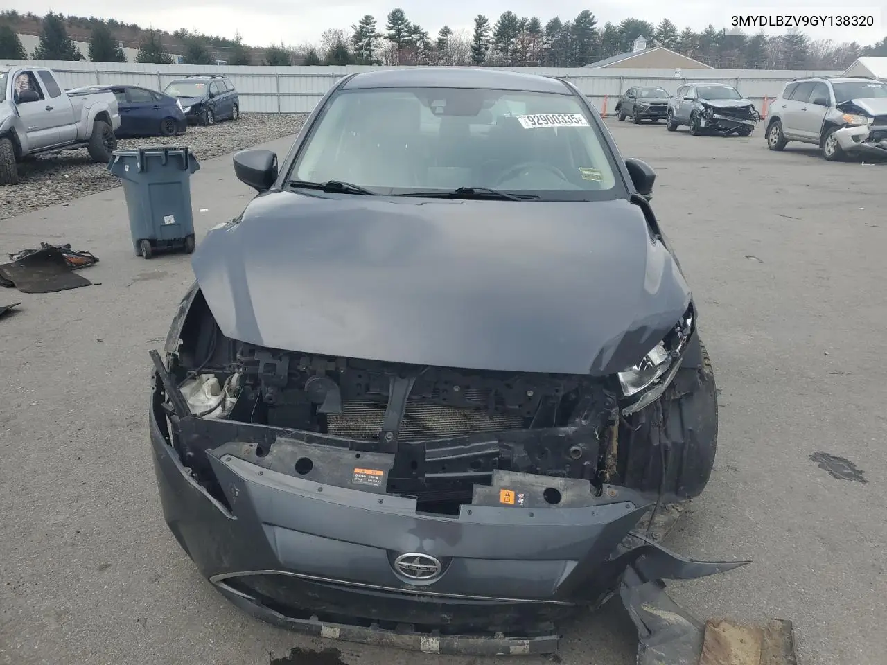 3MYDLBZV9GY138320 2016 Toyota Scion Ia