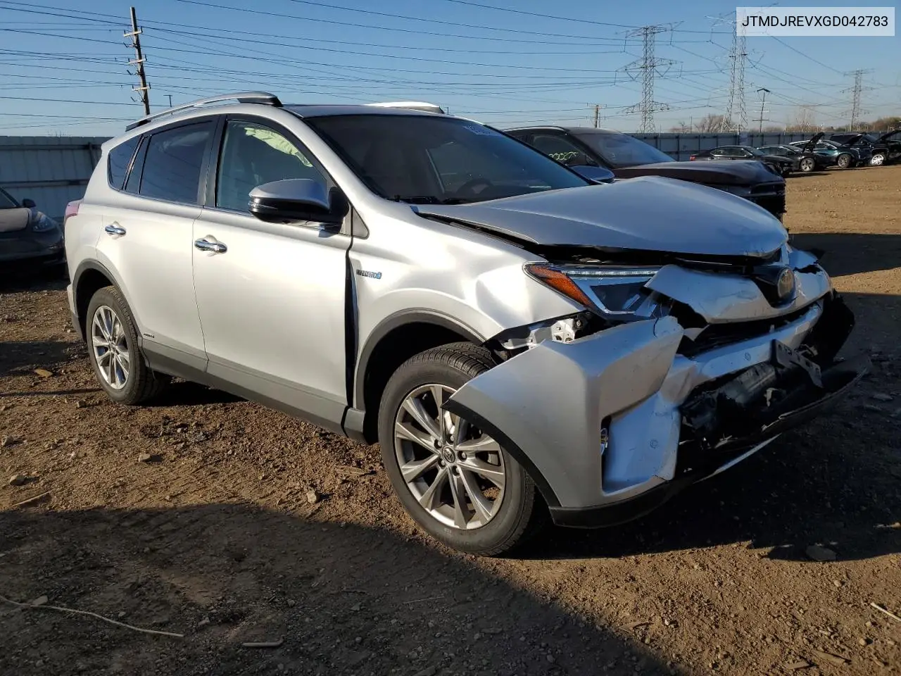 JTMDJREVXGD042783 2016 Toyota Rav4 Hv Limited