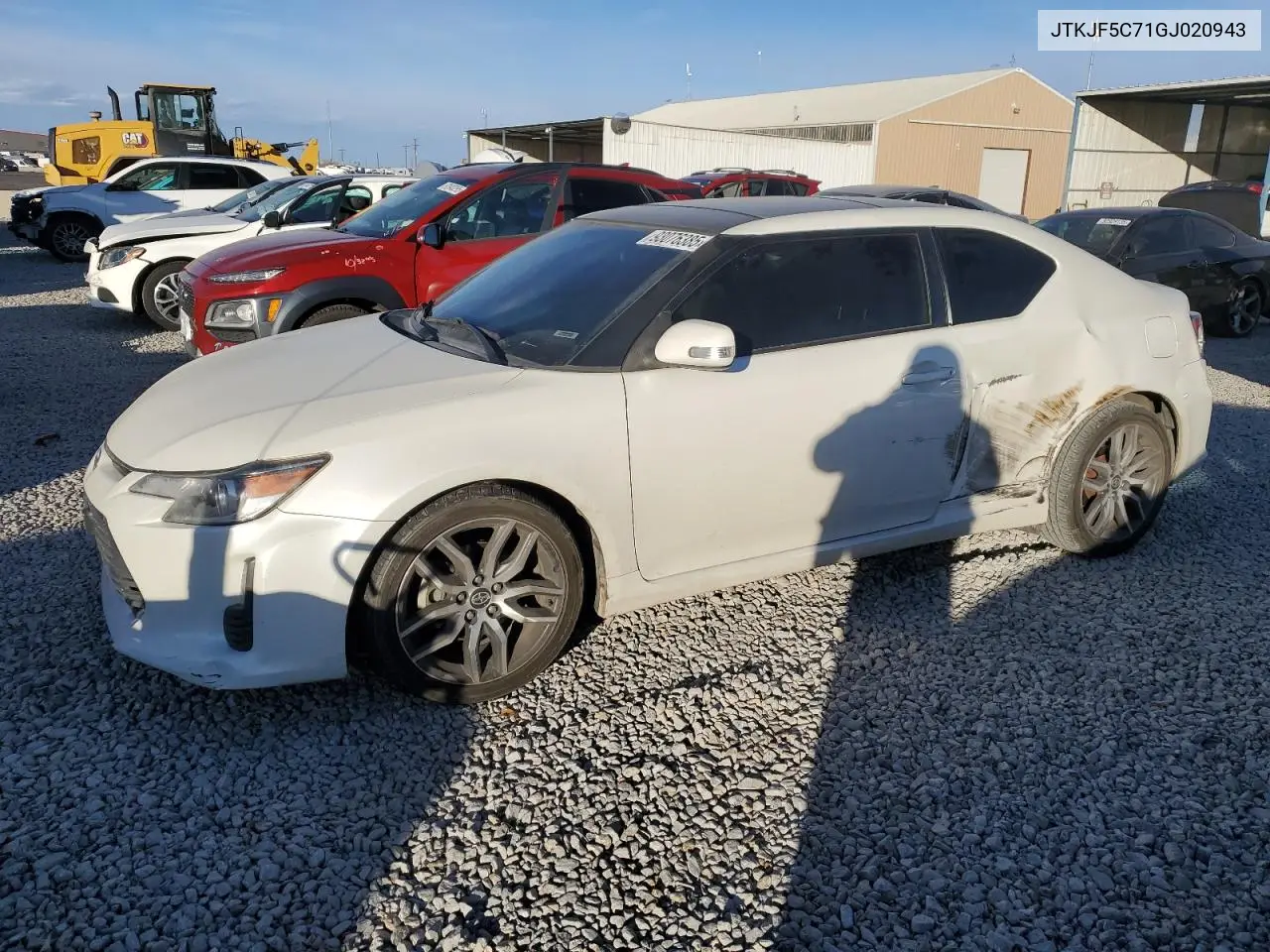 JTKJF5C71GJ020943 2016 Toyota Scion Tc