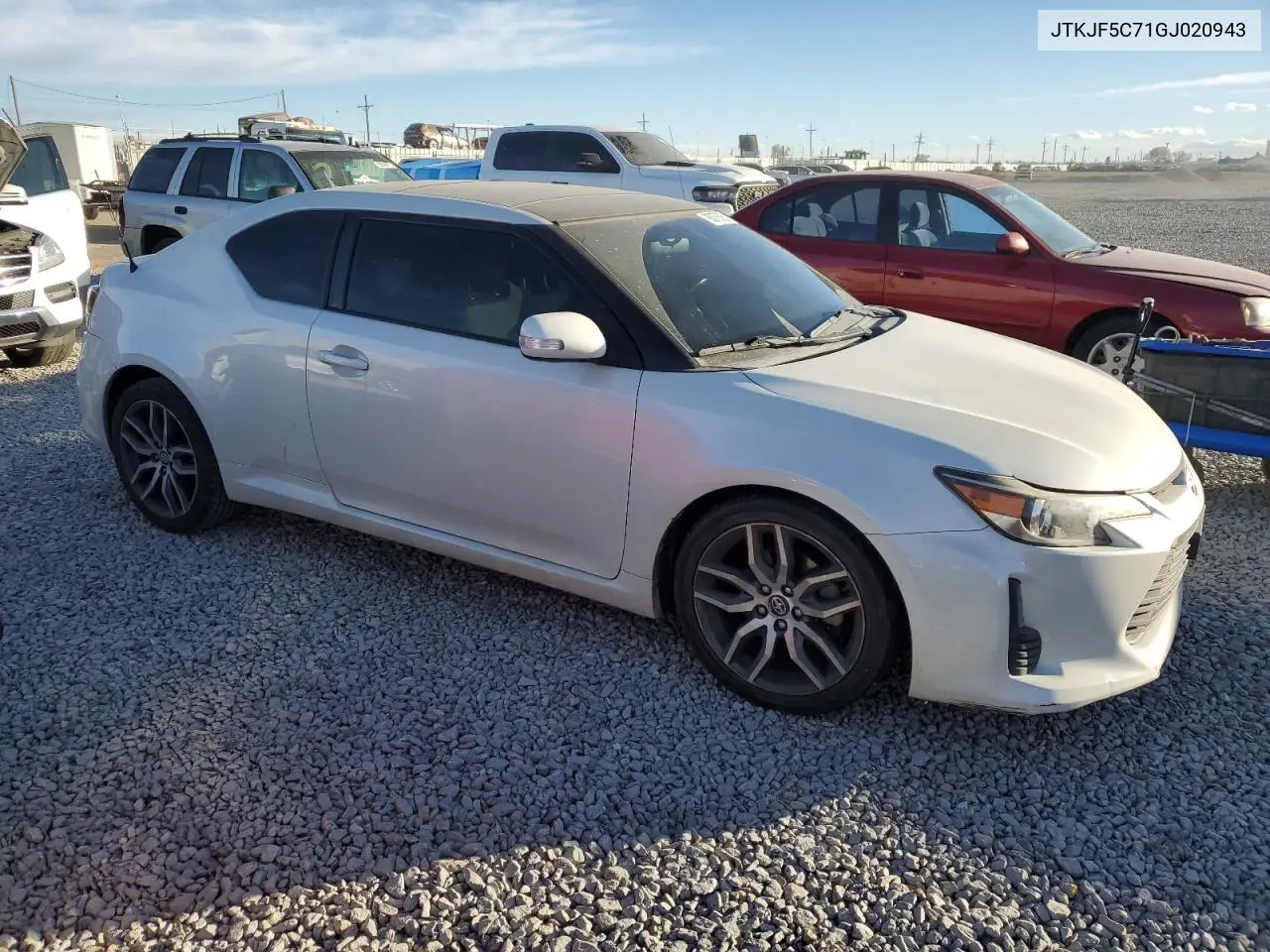 JTKJF5C71GJ020943 2016 Toyota Scion Tc