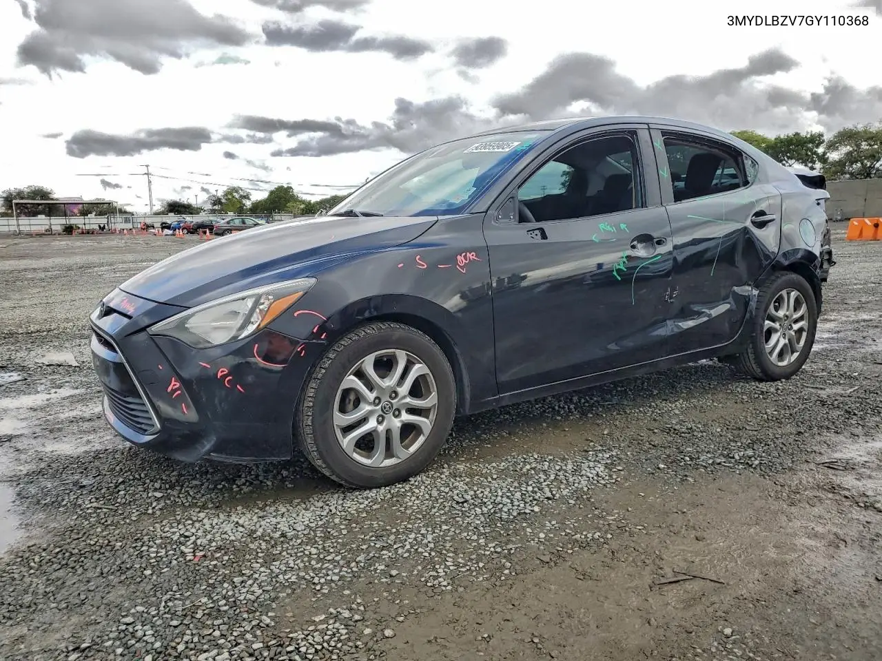 3MYDLBZV7GY110368 2016 Toyota Scion Ia