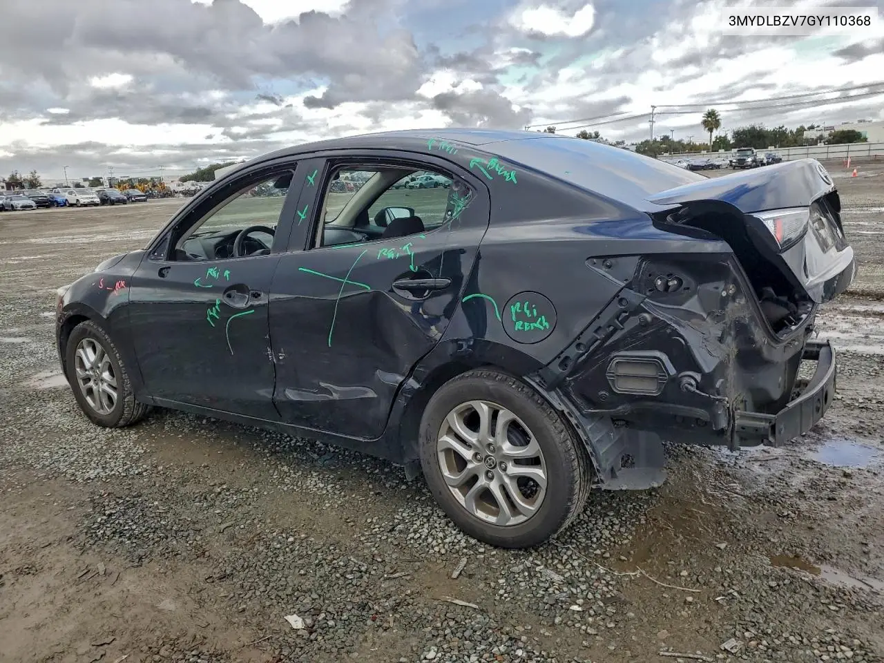 3MYDLBZV7GY110368 2016 Toyota Scion Ia