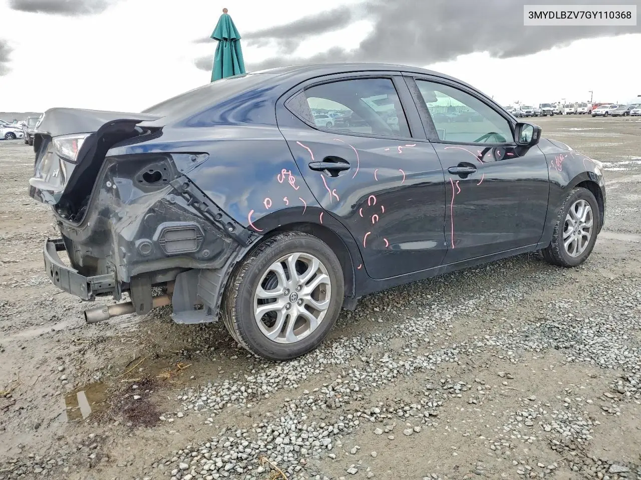 3MYDLBZV7GY110368 2016 Toyota Scion Ia