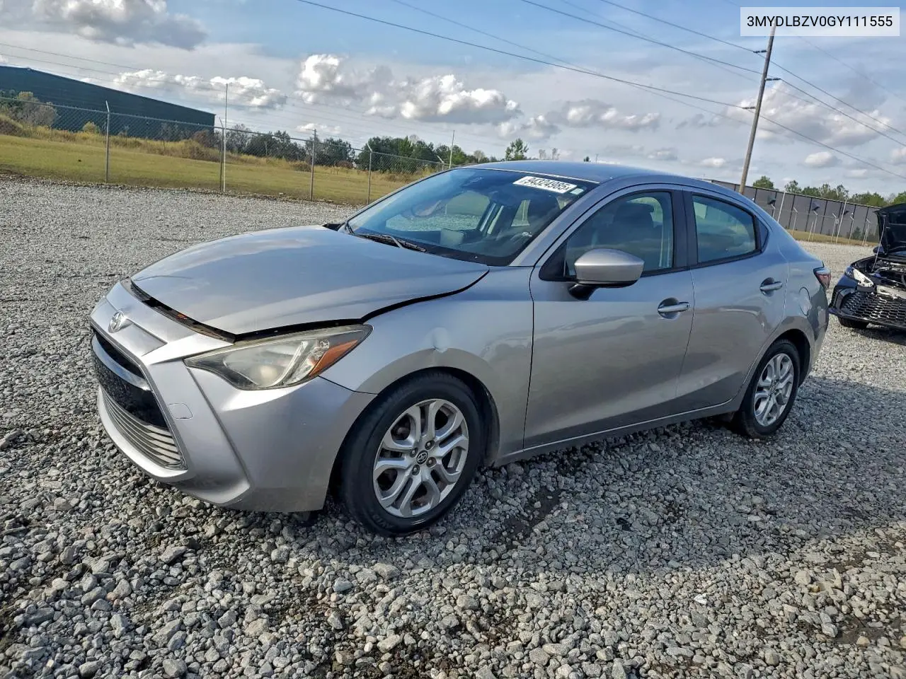 3MYDLBZV0GY111555 2016 Toyota Scion Ia