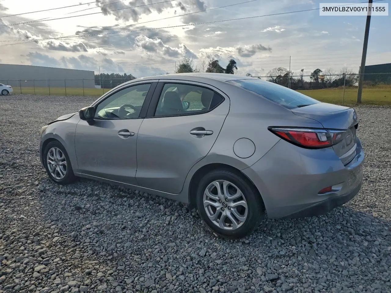 3MYDLBZV0GY111555 2016 Toyota Scion Ia