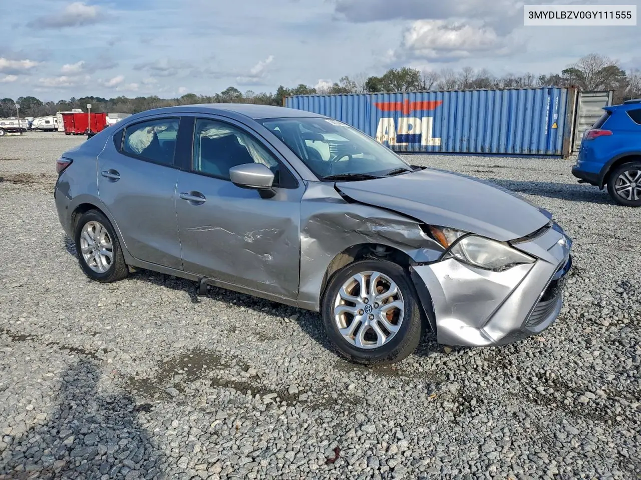 3MYDLBZV0GY111555 2016 Toyota Scion Ia