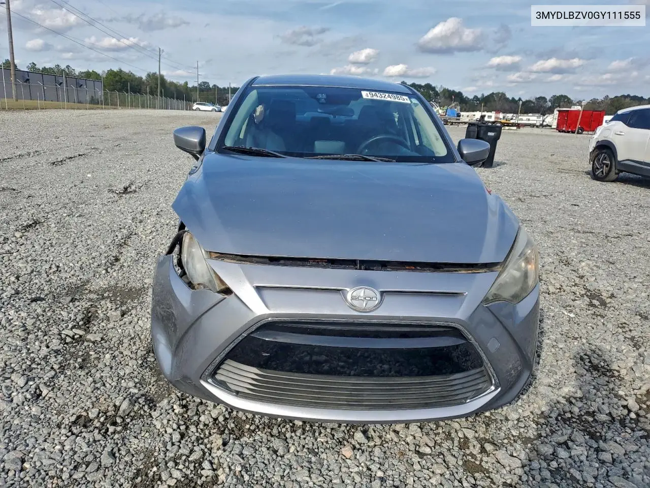 3MYDLBZV0GY111555 2016 Toyota Scion Ia