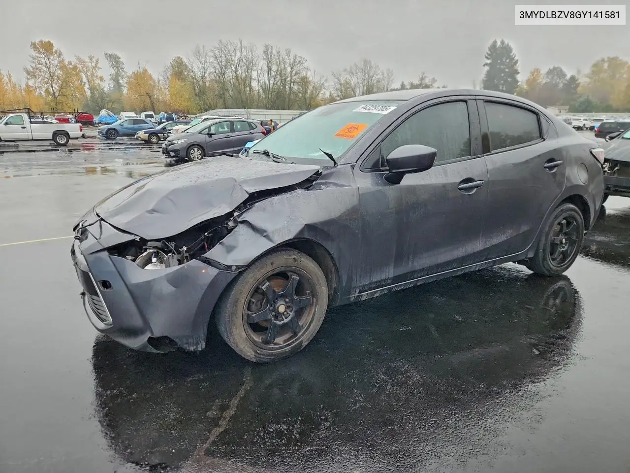 3MYDLBZV8GY141581 2016 Toyota Scion Ia