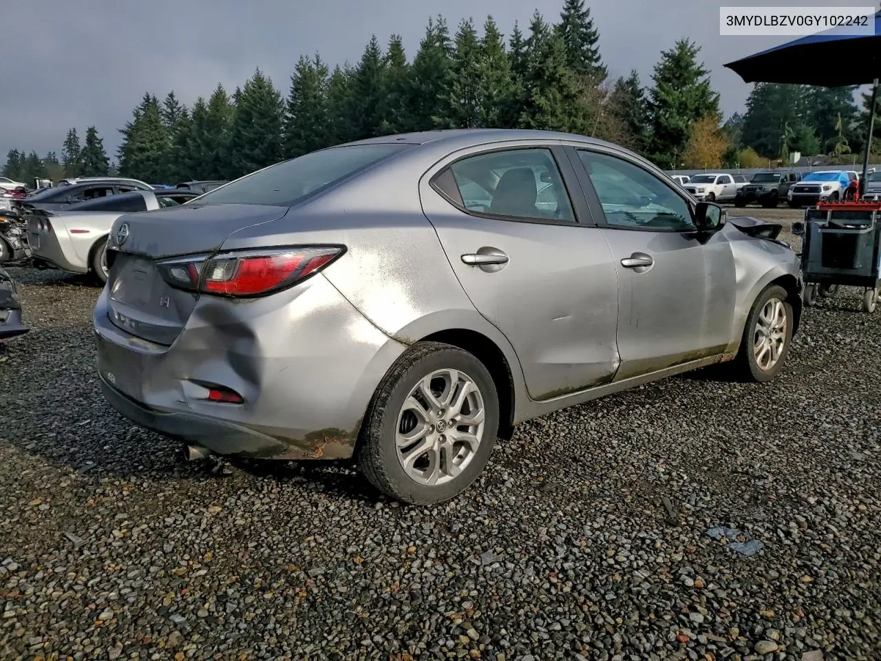 3MYDLBZV0GY102242 2016 Toyota Scion Ia