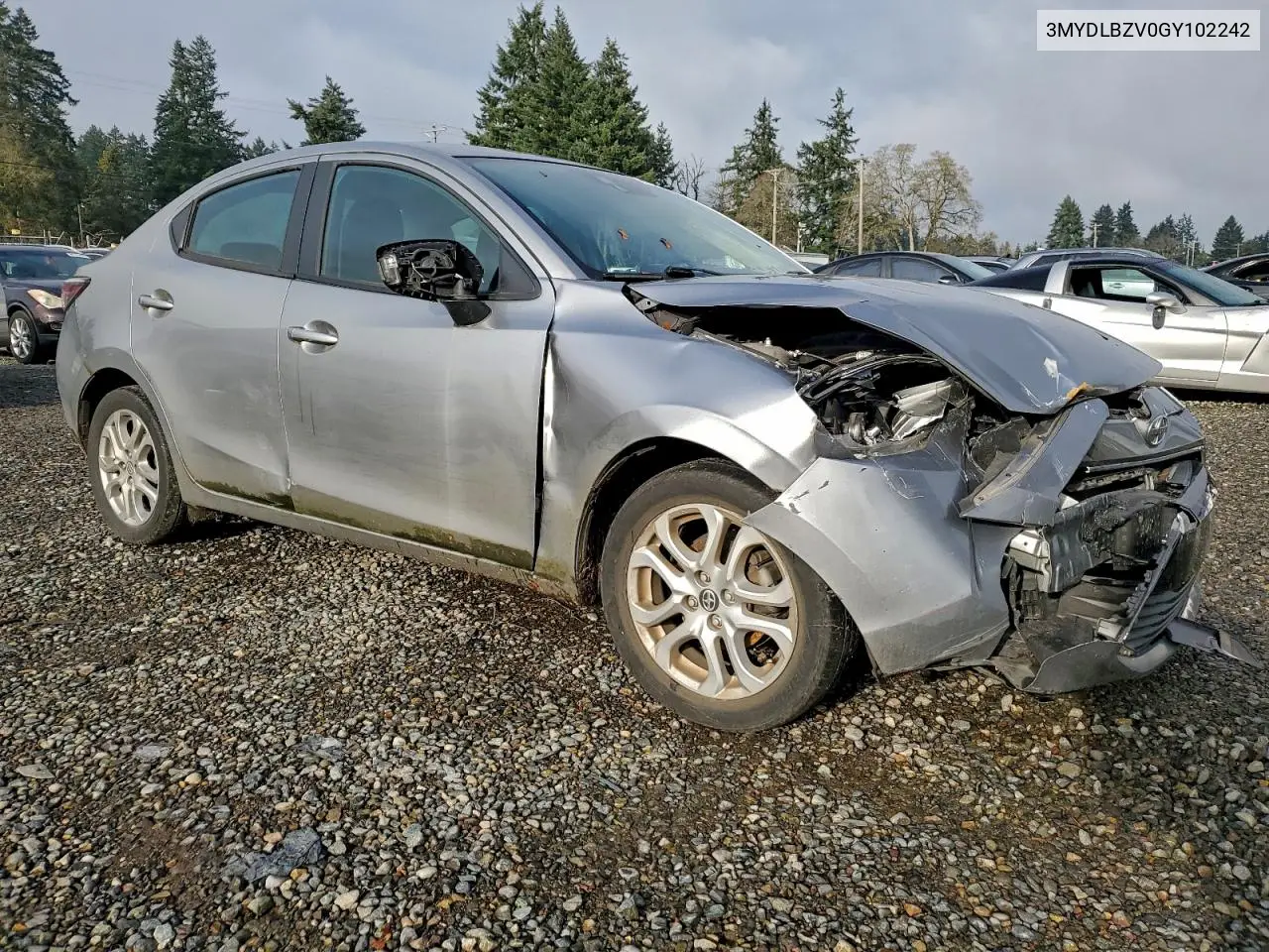 3MYDLBZV0GY102242 2016 Toyota Scion Ia
