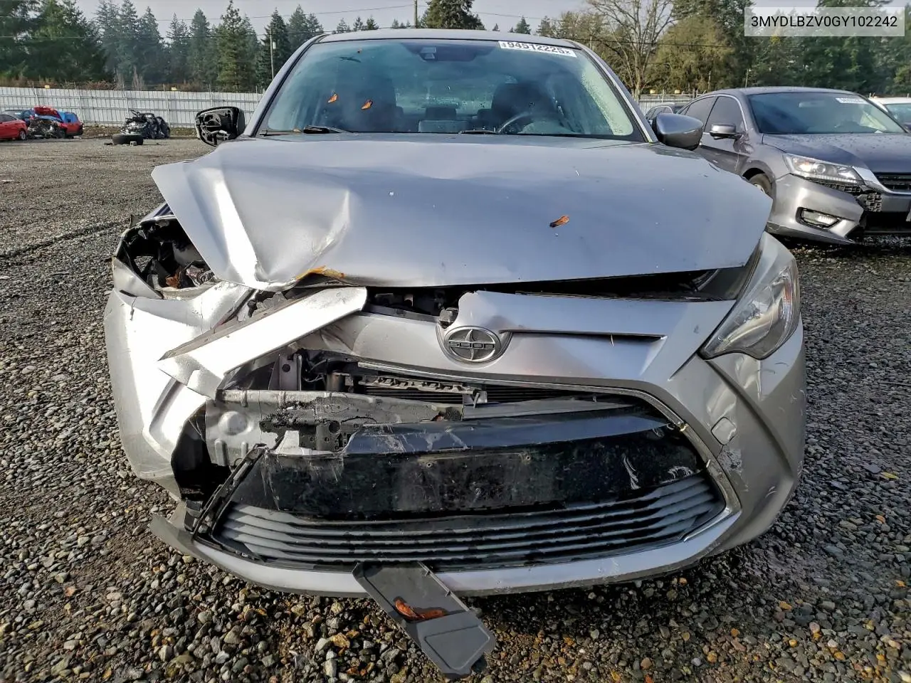 3MYDLBZV0GY102242 2016 Toyota Scion Ia