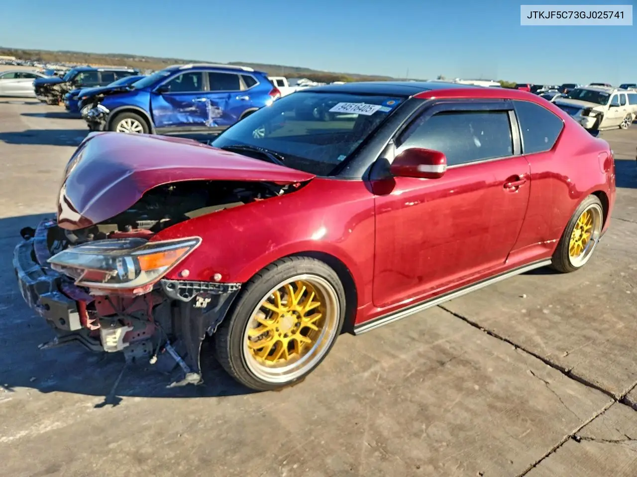 JTKJF5C73GJ025741 2016 Toyota Scion Tc