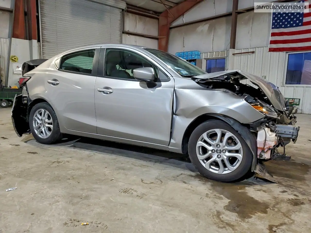3MYDLBZV0GY102614 2016 Toyota Scion Ia