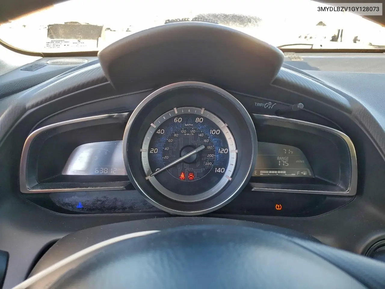 3MYDLBZV1GY128073 2016 Toyota Scion Ia