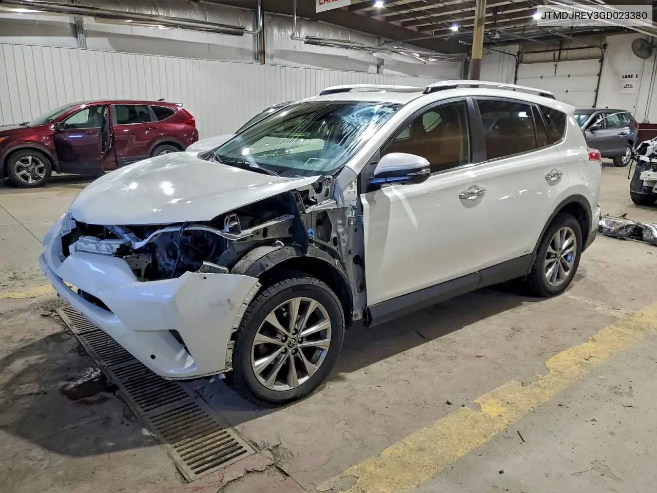 JTMDJREV3GD023380 2016 Toyota Rav4 Hv Limited