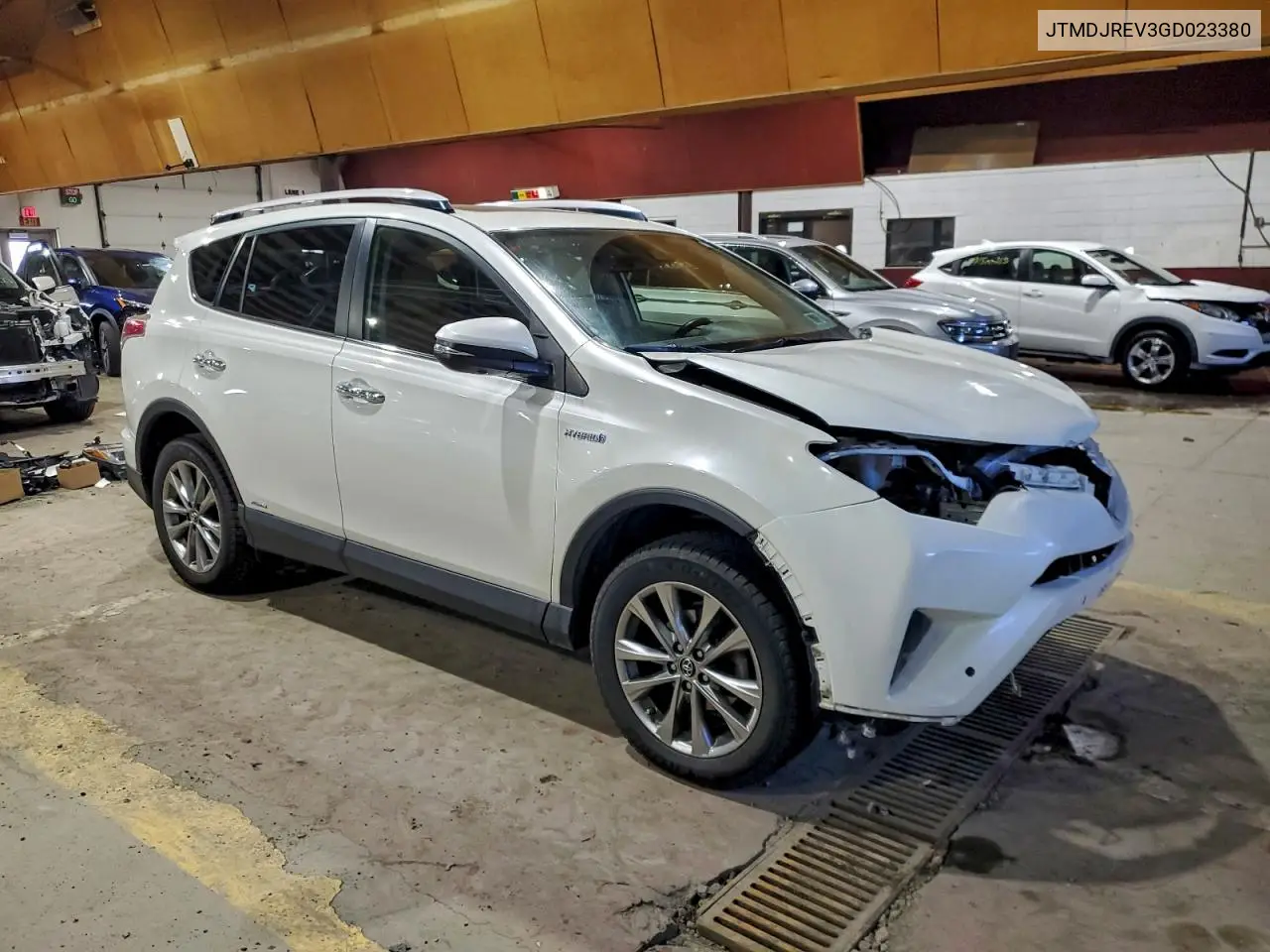 JTMDJREV3GD023380 2016 Toyota Rav4 Hv Limited