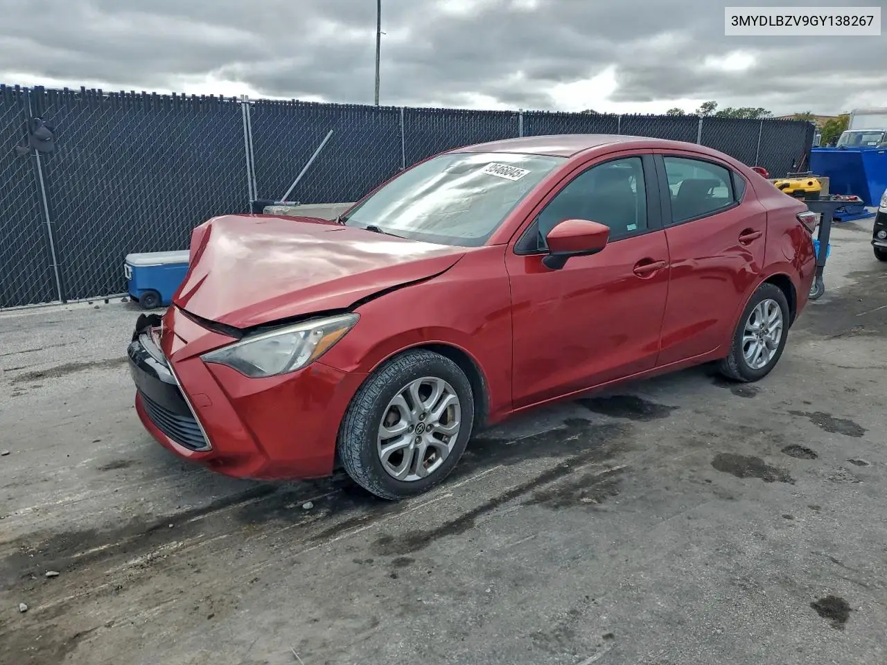 3MYDLBZV9GY138267 2016 Toyota Scion Ia
