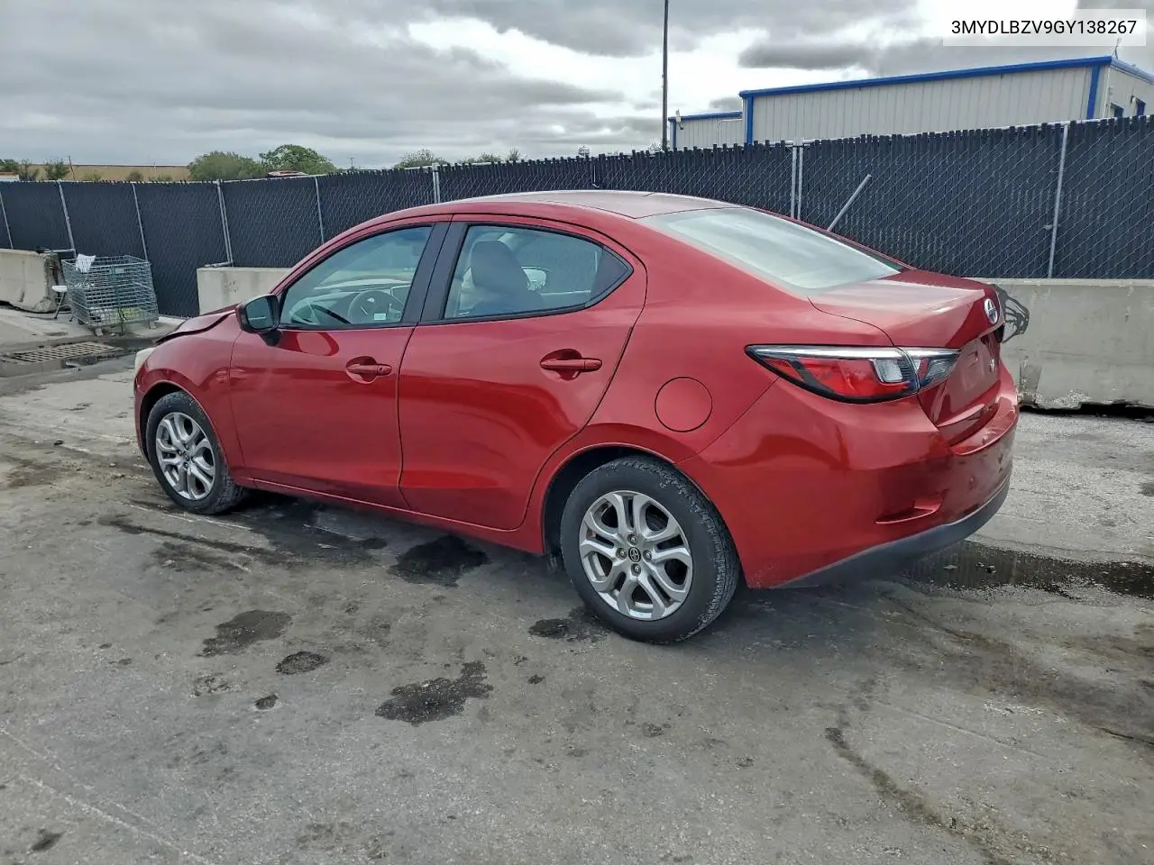 3MYDLBZV9GY138267 2016 Toyota Scion Ia