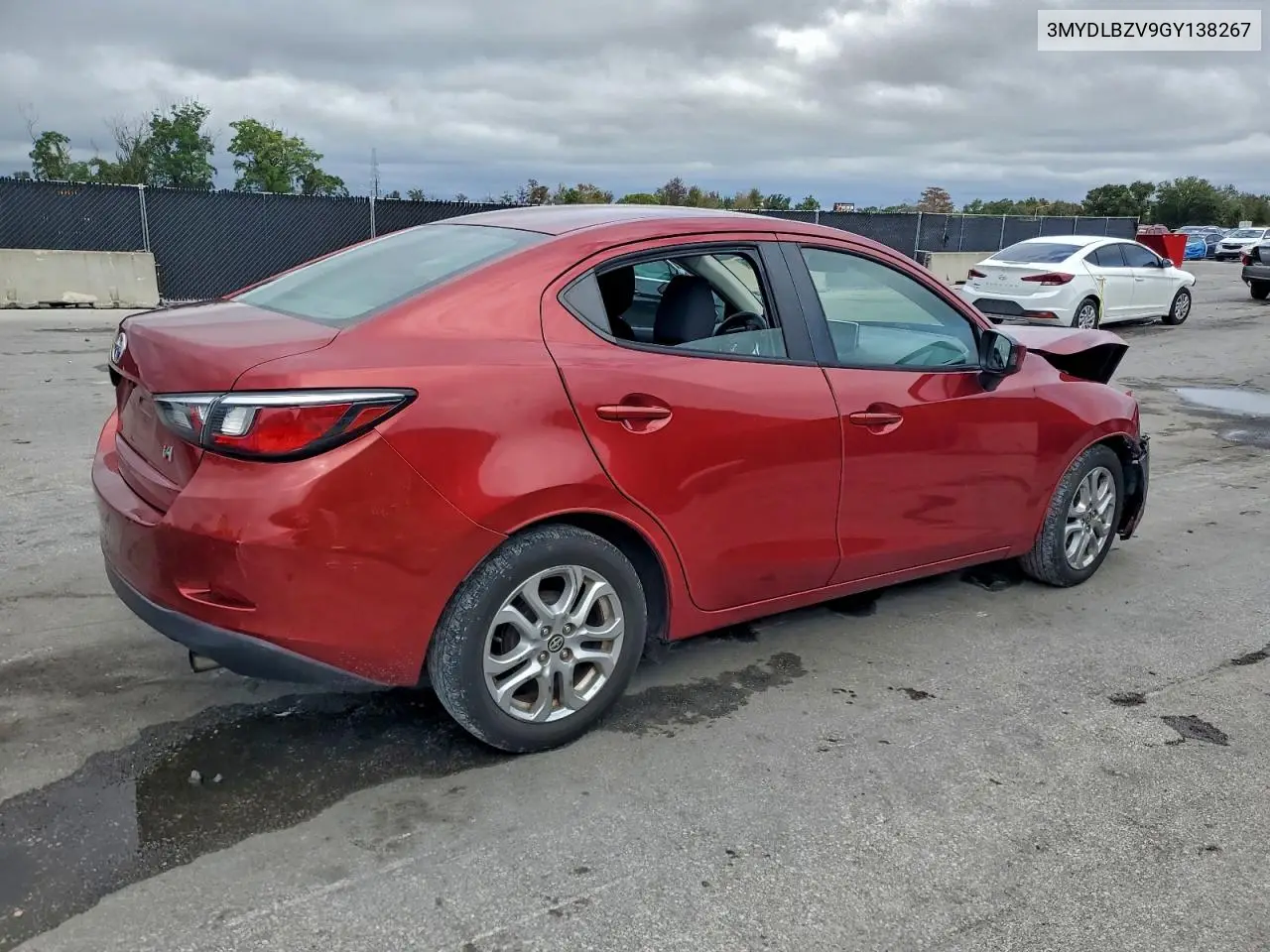 3MYDLBZV9GY138267 2016 Toyota Scion Ia