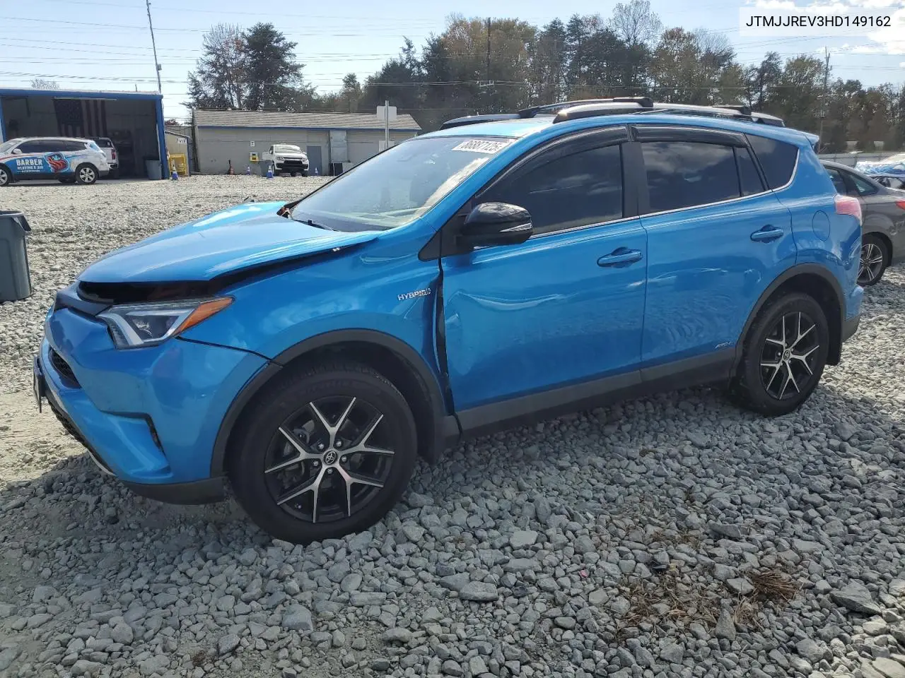 JTMJJREV3HD149162 2017 Toyota Rav4 Hv Se