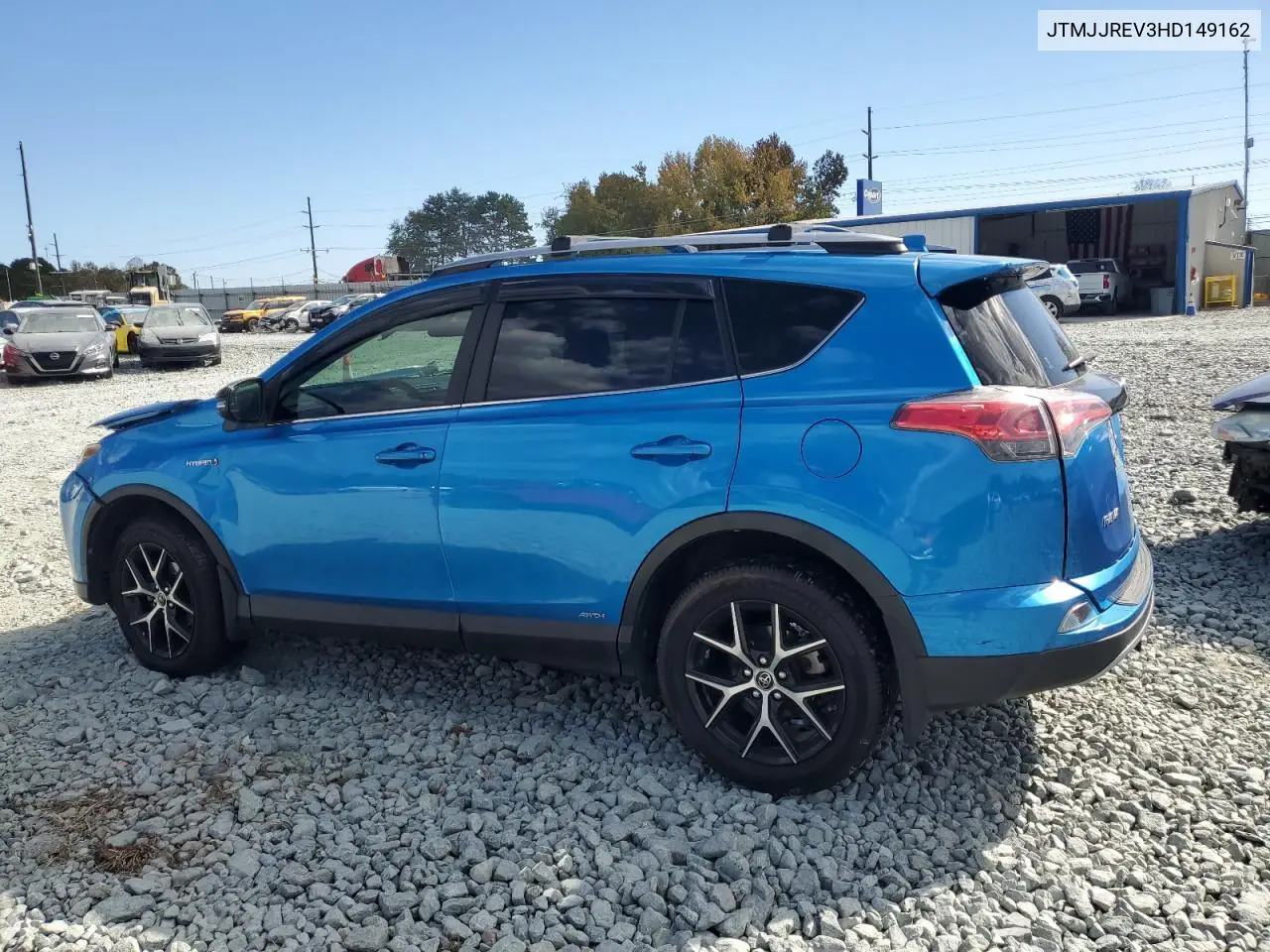 JTMJJREV3HD149162 2017 Toyota Rav4 Hv Se
