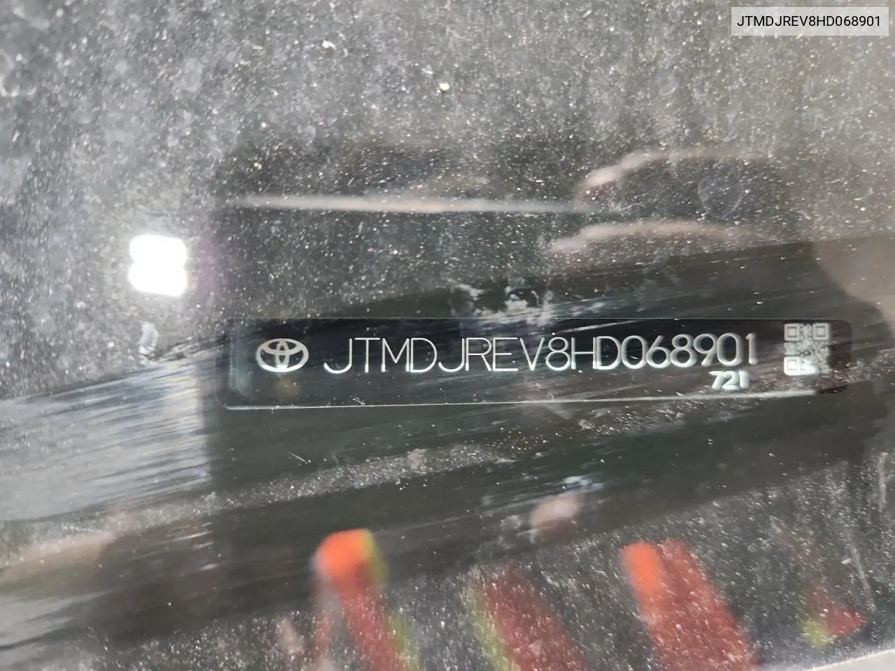 JTMDJREV8HD068901 2017 Toyota Rav4 Hv Limited