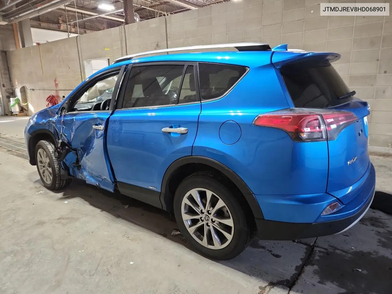JTMDJREV8HD068901 2017 Toyota Rav4 Hv Limited