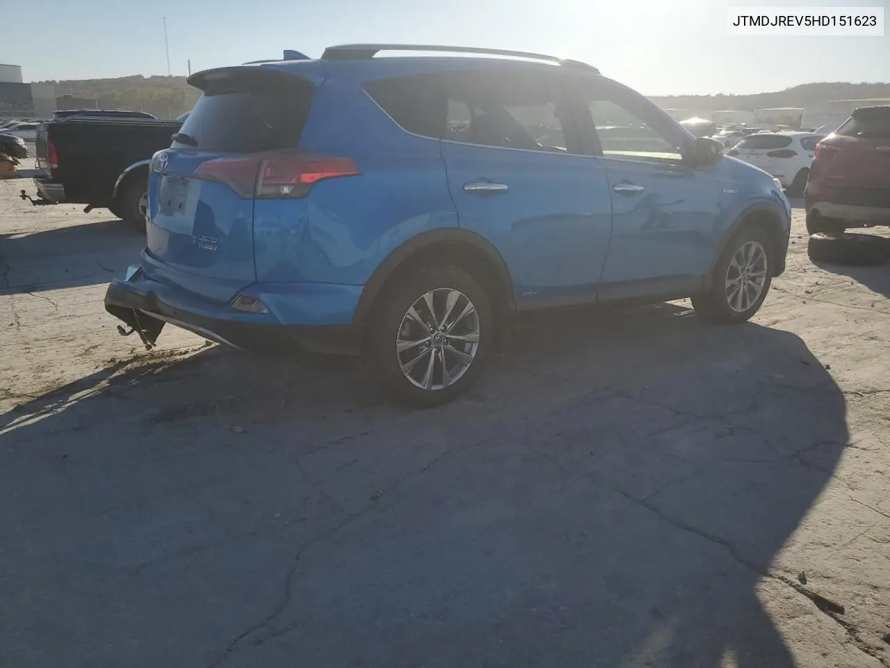 JTMDJREV5HD151623 2017 Toyota Rav4 Hv Limited