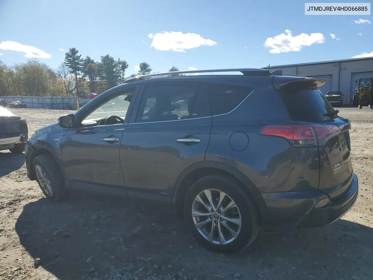 JTMDJREV4HD066885 2017 Toyota Rav4 Hv Limited