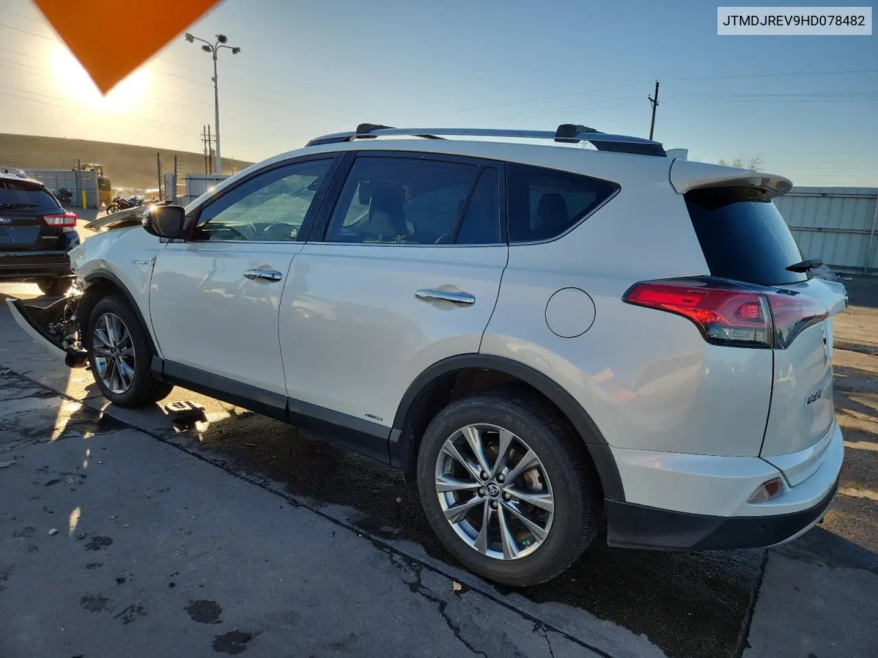 JTMDJREV9HD078482 2017 Toyota Rav4 Hv Limited