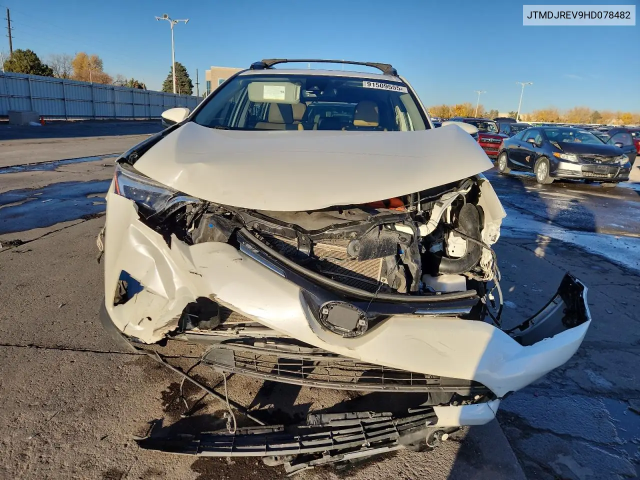 JTMDJREV9HD078482 2017 Toyota Rav4 Hv Limited
