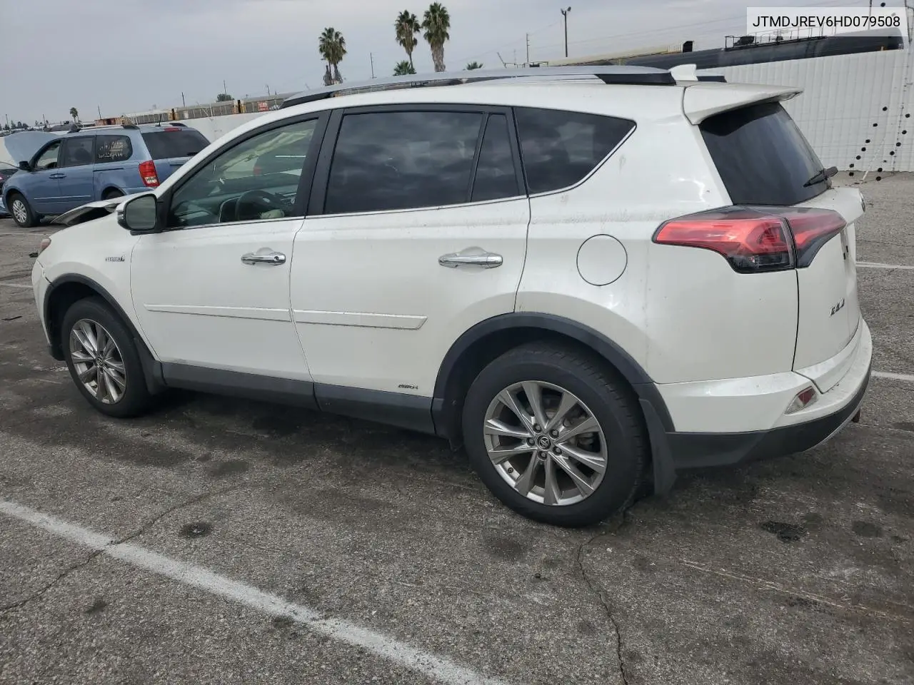 JTMDJREV6HD079508 2017 Toyota Rav4 Hv Limited