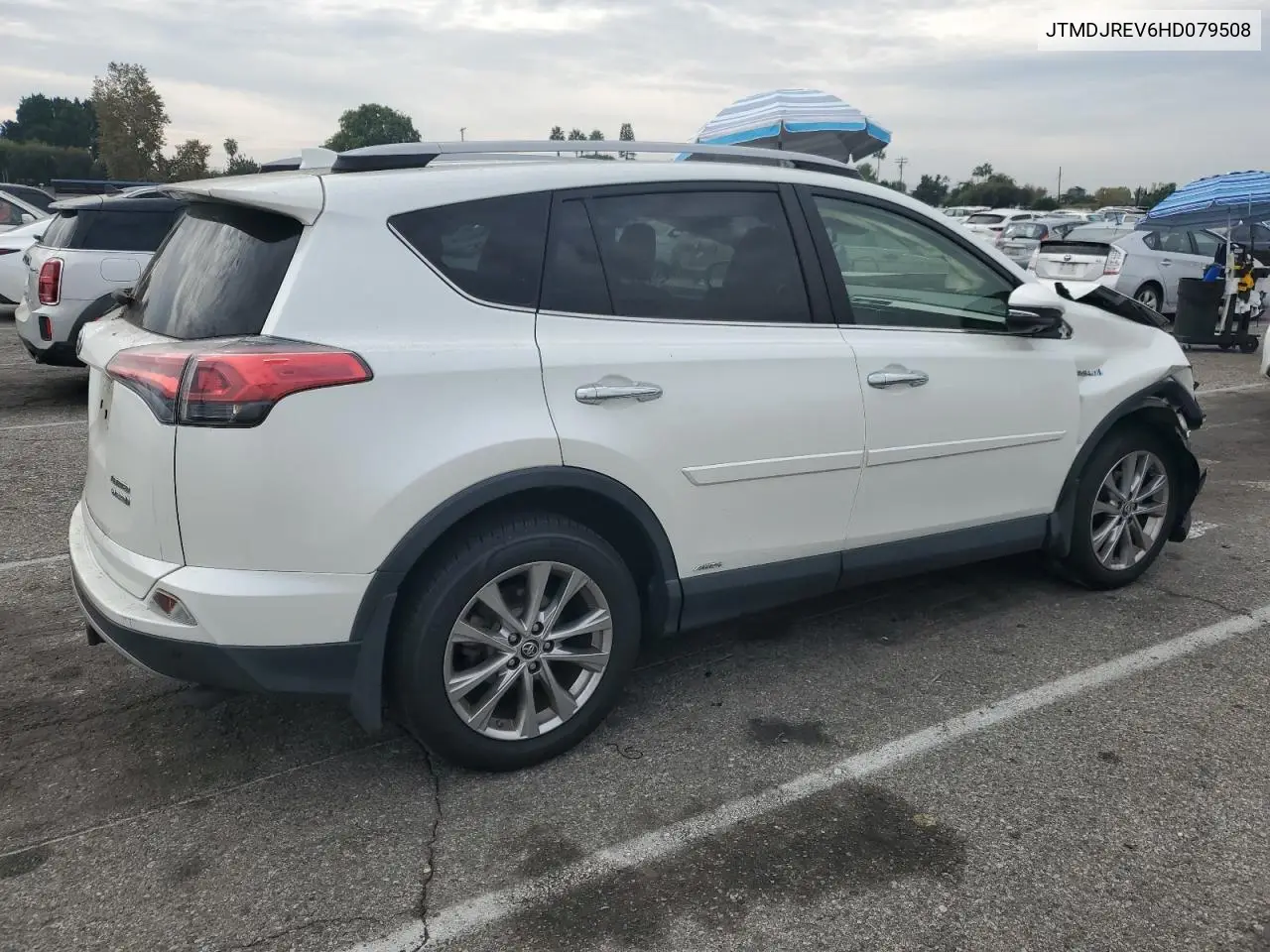 JTMDJREV6HD079508 2017 Toyota Rav4 Hv Limited
