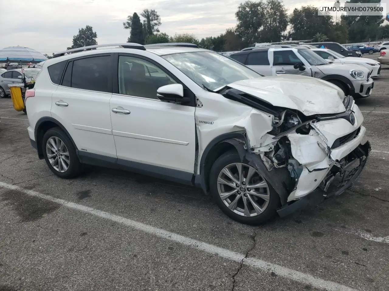 JTMDJREV6HD079508 2017 Toyota Rav4 Hv Limited